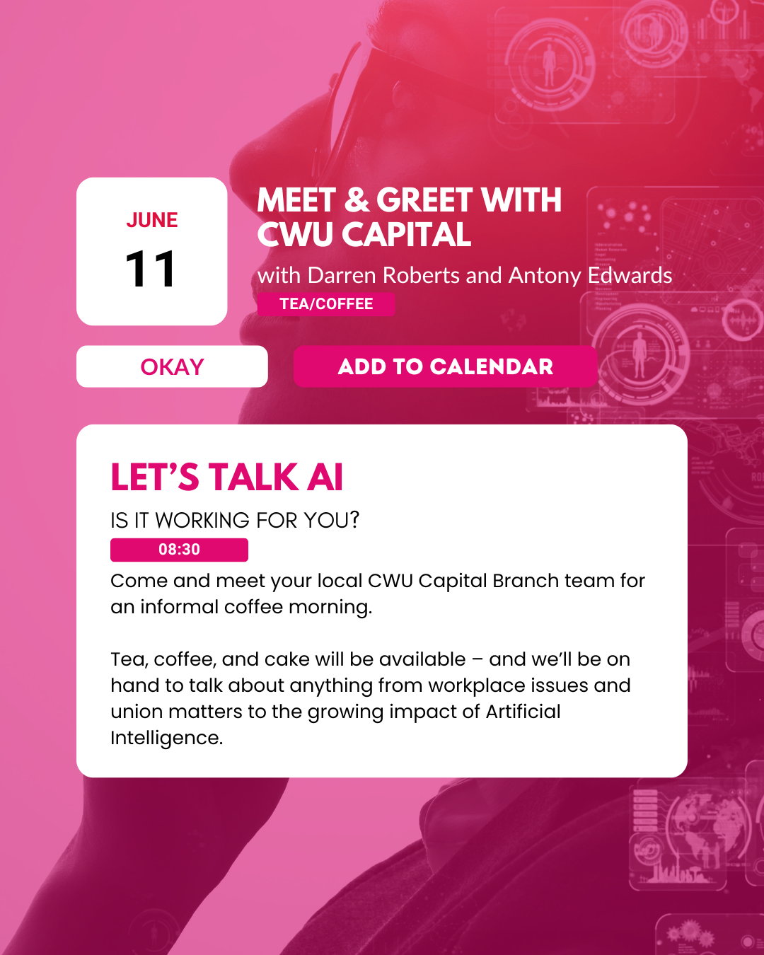 AI, You, and a Brew: Meet the CWU Capital Branch